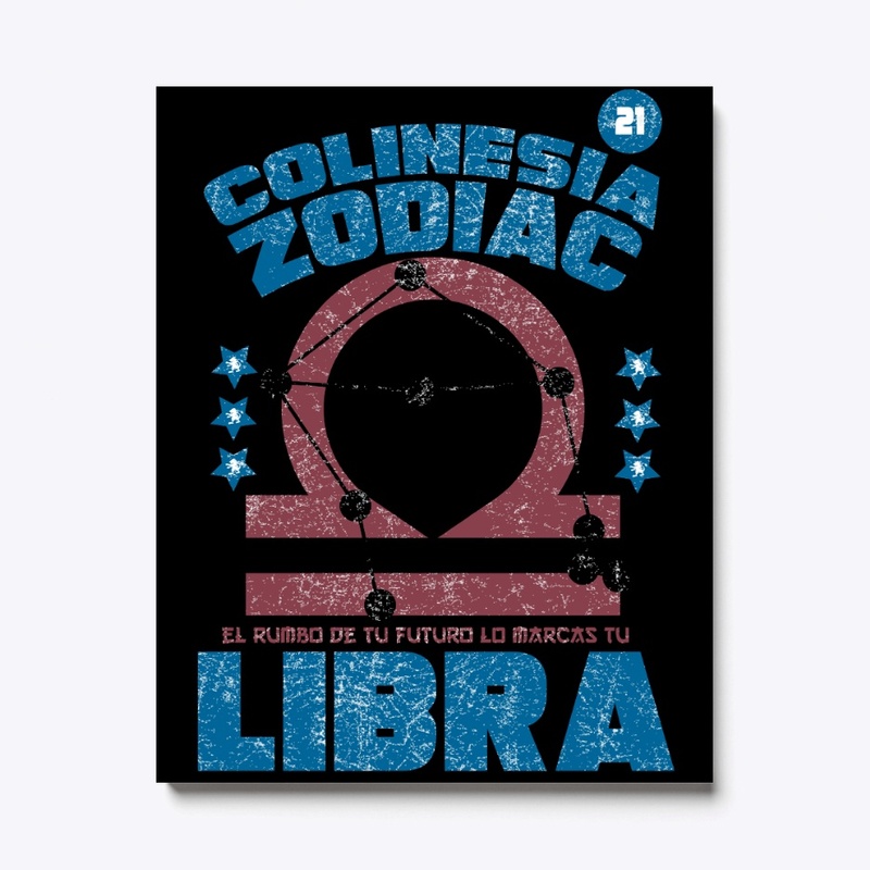 LIBRA COLINESIA ZODIAC CLEAR STARSIGN
