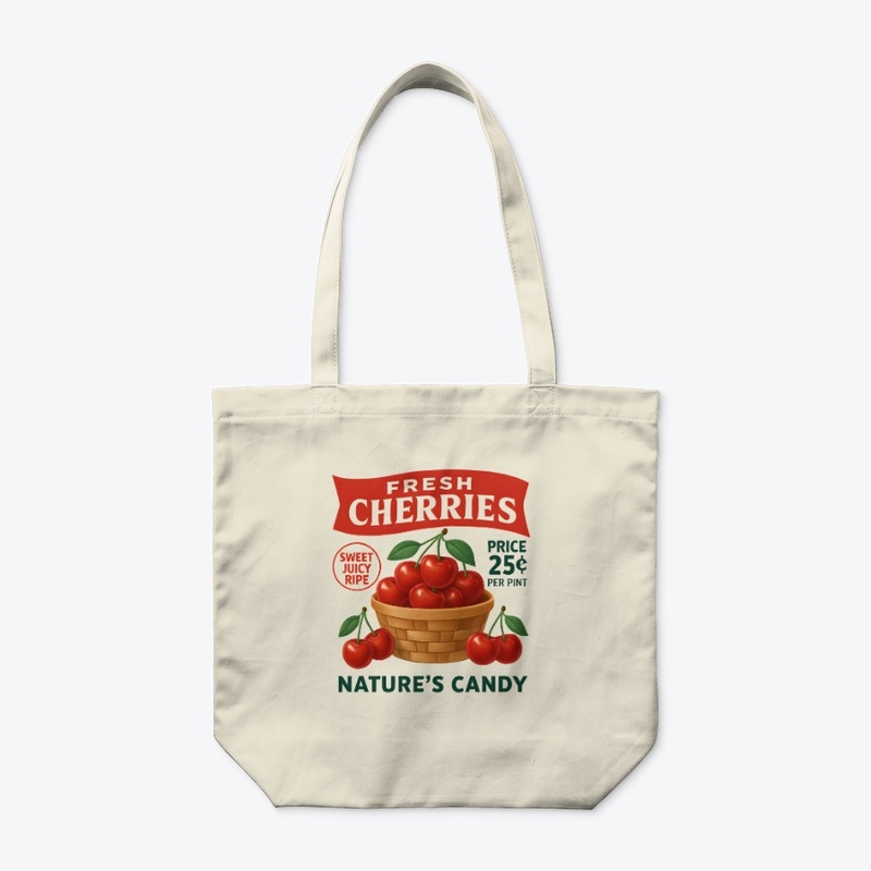 Nature's Candy | Vintage Cherries Art