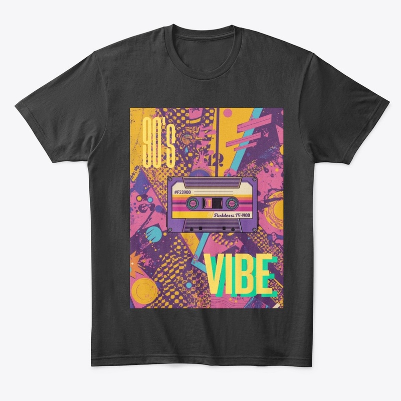 90s Retro Vibe – Vintage Music T-Shirt