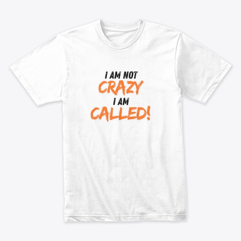 I am Not Crazy I am Call Gold Brown CP 