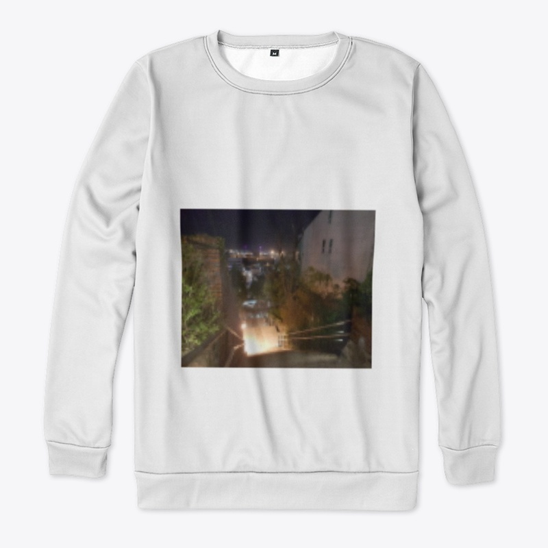 night street All-Over Print Sweatshirt