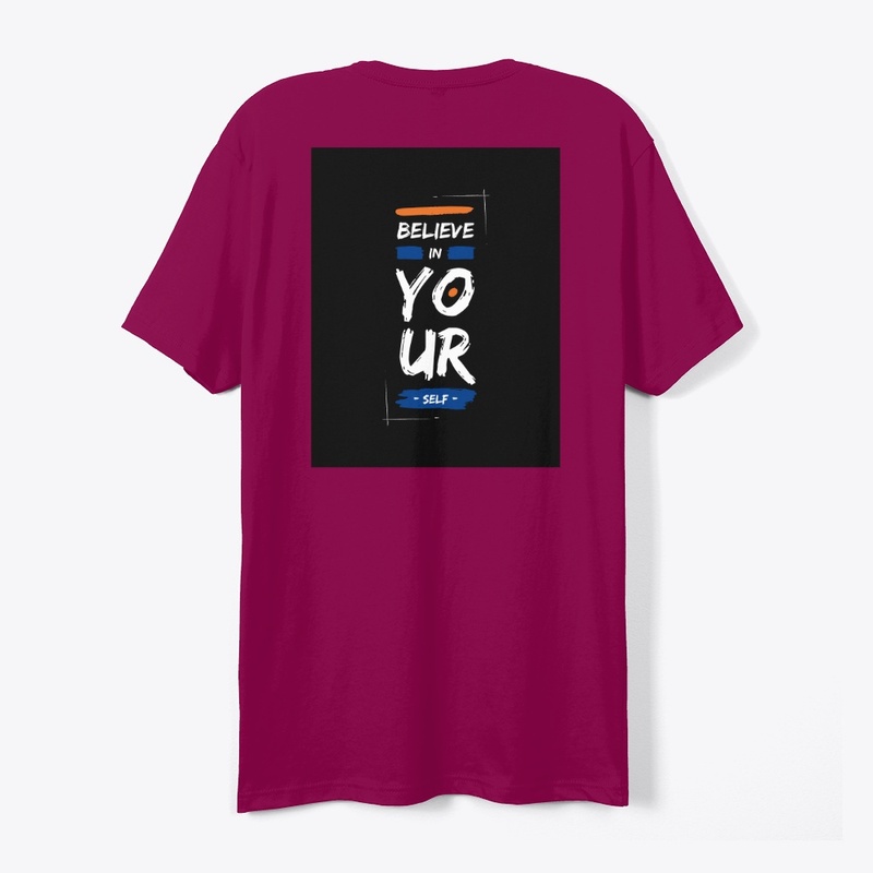 Motivational design with text. 