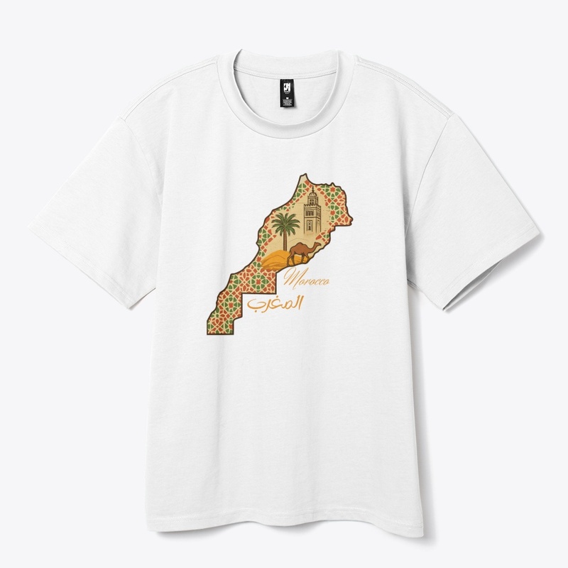 Morocco Map Vibes