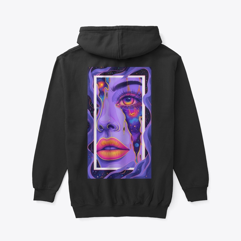 Purple Trippy Girl
