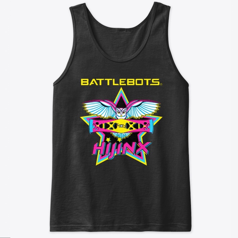 HiJinx on black tank