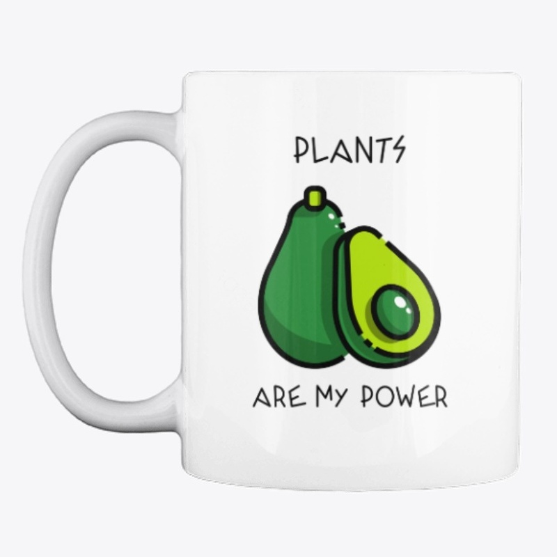 Plant Powered Avocado Design