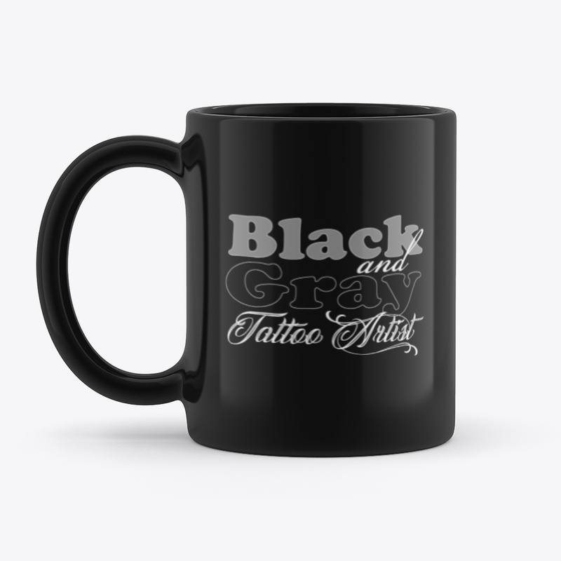 Black and Gray Tattoo Artist