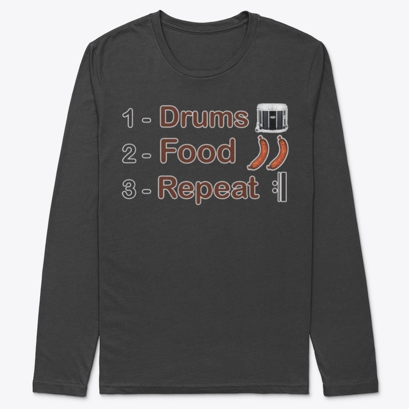 Drums, Food, Repeat