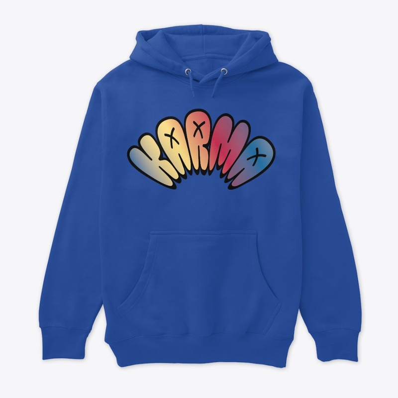 KARMA MULTI-COLOR LOGO HOODIE 