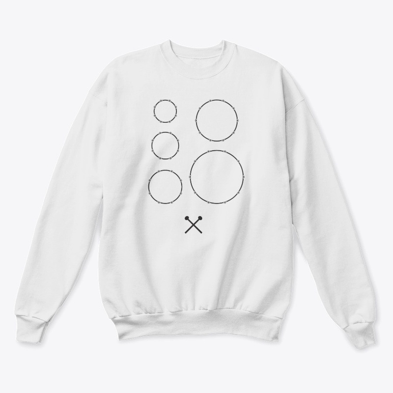 Bass Drums - Minimalist Design (Light)