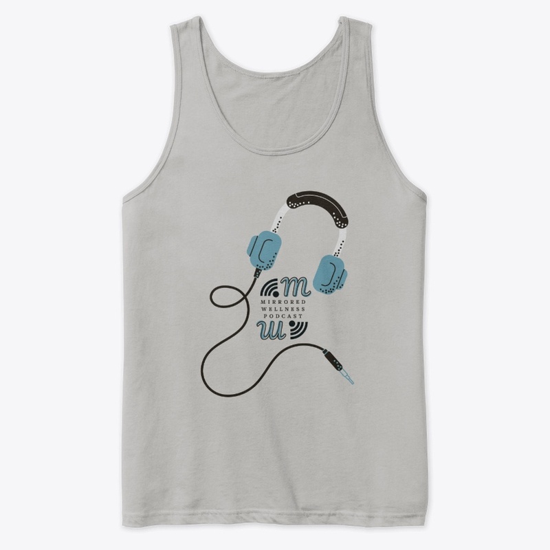 Headphones Tank Mirrored Wellness