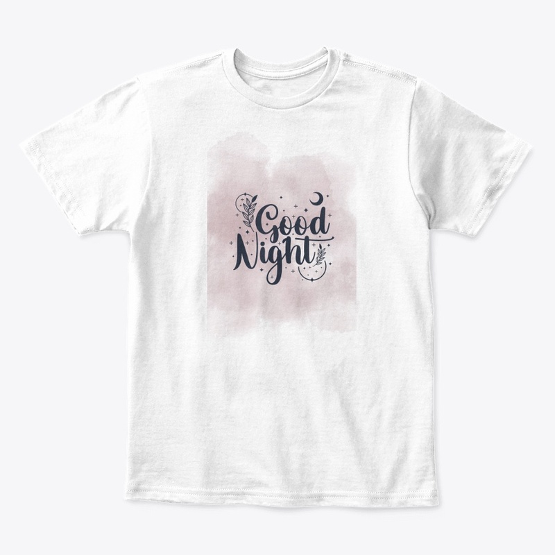 Good Night T-shirt Design