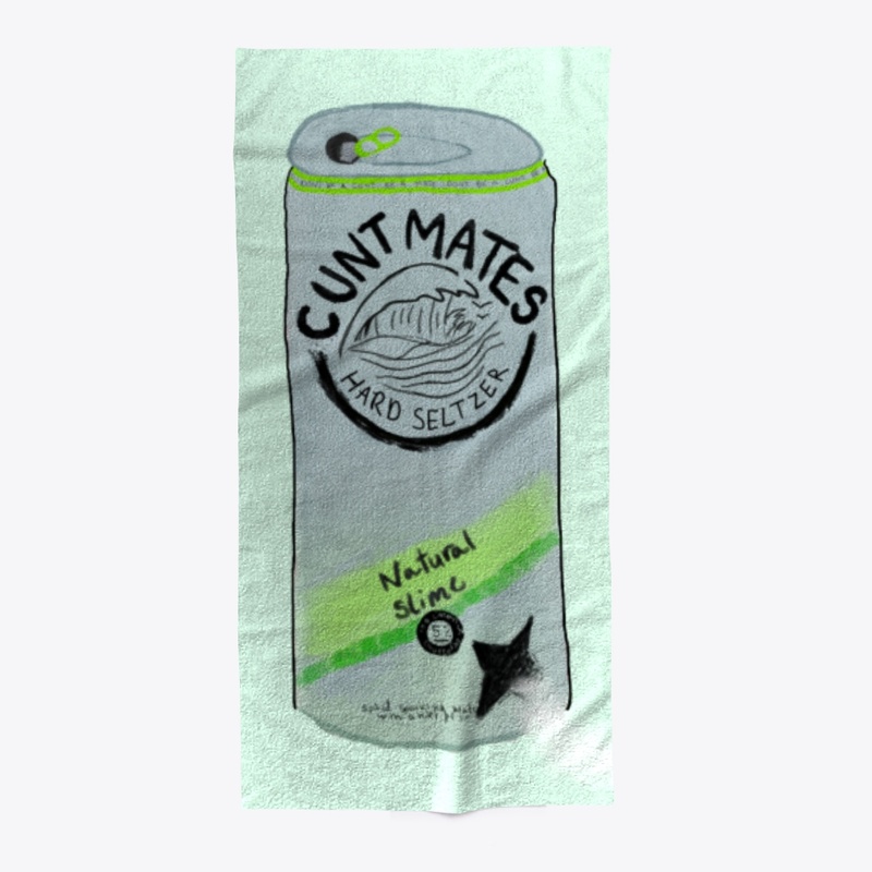 Cuntmates Shotgunned Claw Towel