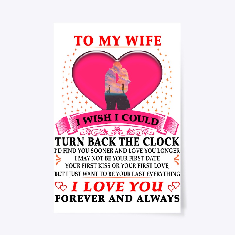 To my wife, i love you