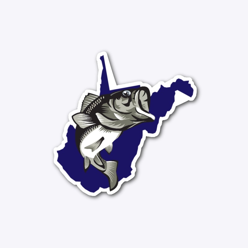 WV Largemouth Bass Sticker