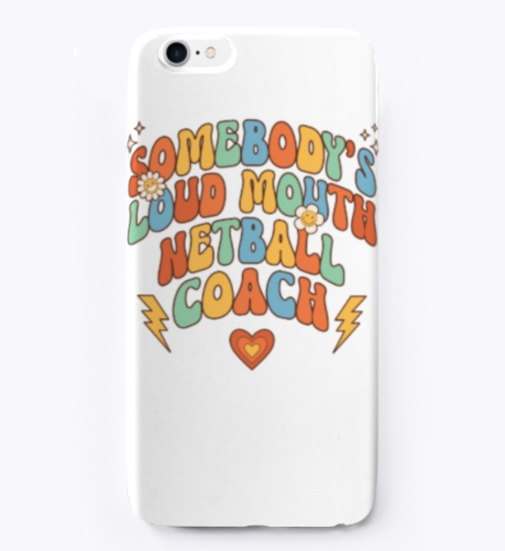 Funny Loudmouth Retro Netball Coach