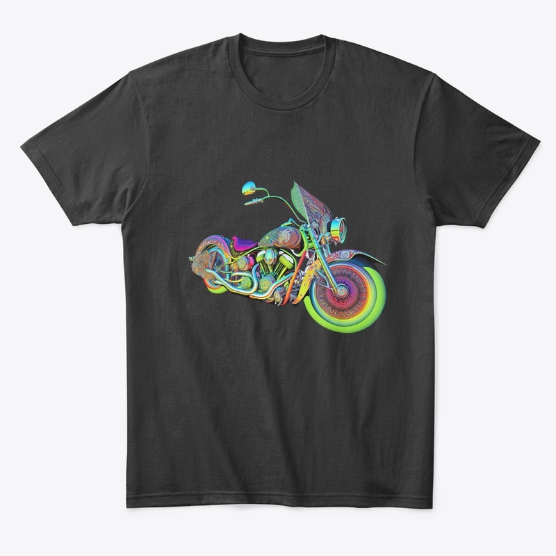 Abstract Biker