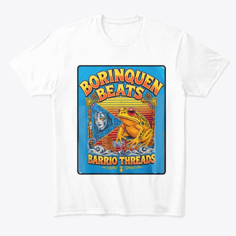 Borinquen Beats Barrio Threads Coquí 