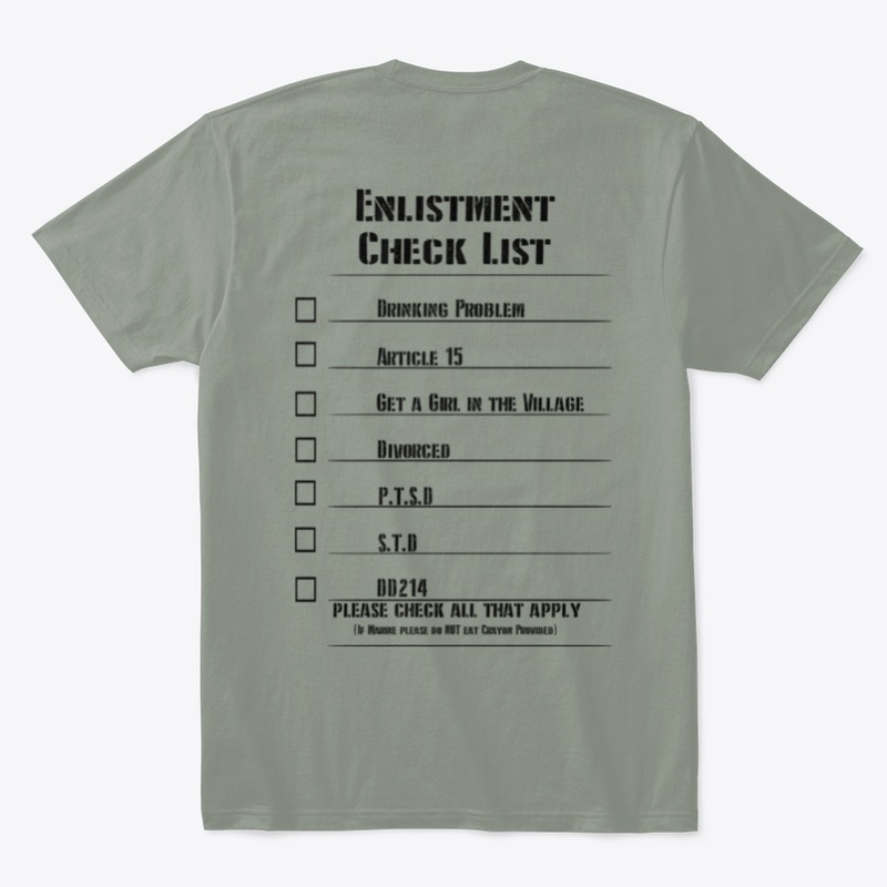 Enlistment Check List