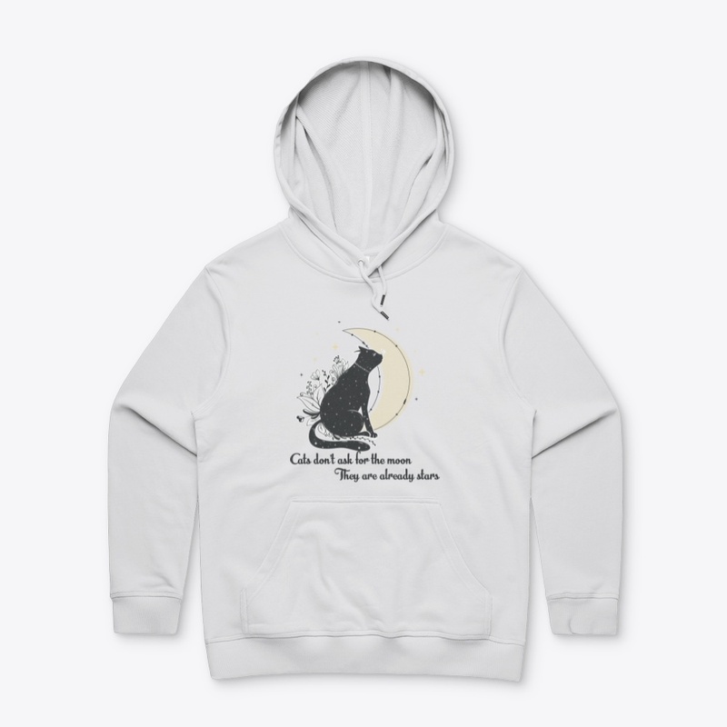 Cats don't ask for the moon