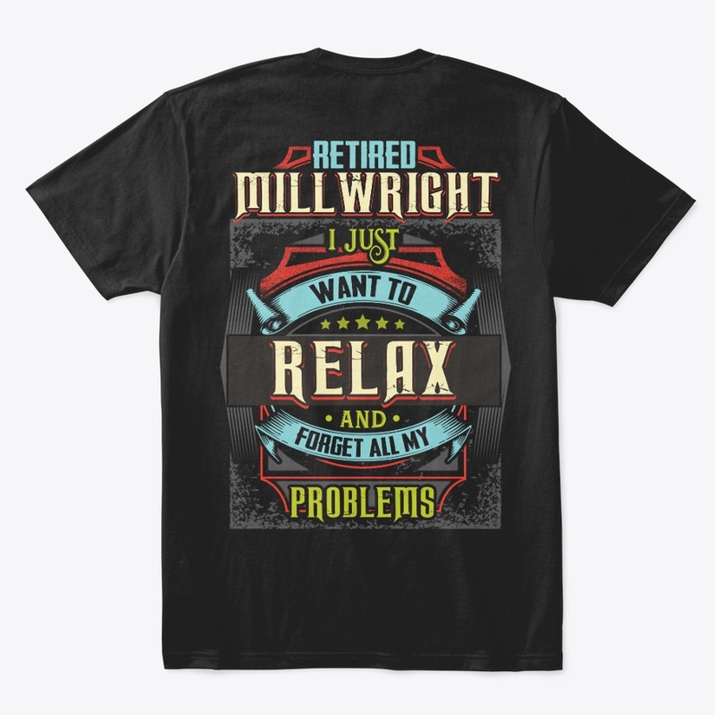 Retired Millwright Relax Hoodie