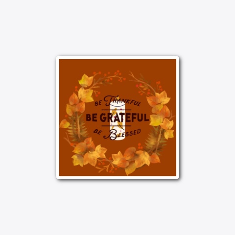 Blessed Thanksgiving Standard Kaos Front