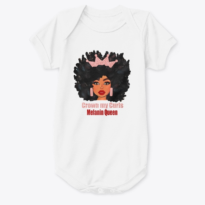 Crown my curls afro shirts