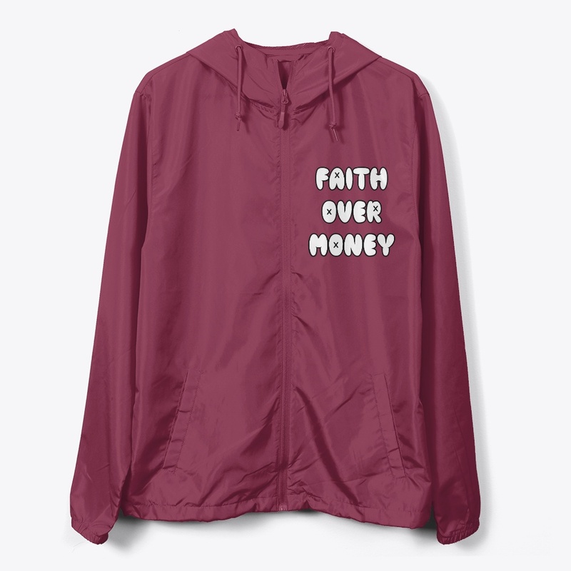 The Faith Over Money Windbreaker