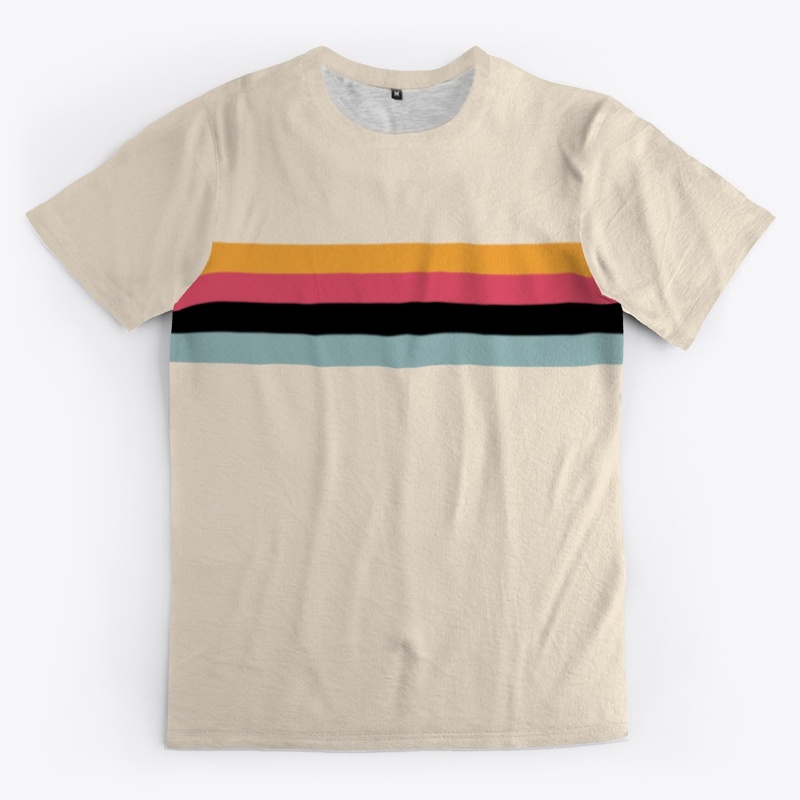 Classic Abstract Retro Stripes
