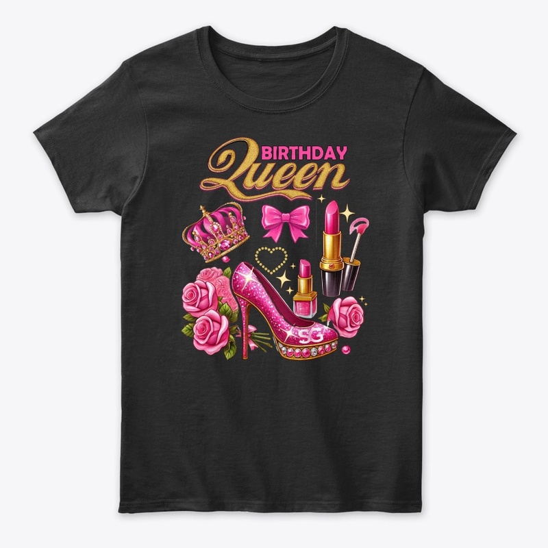Birthday Queen SG Crown & Shoes