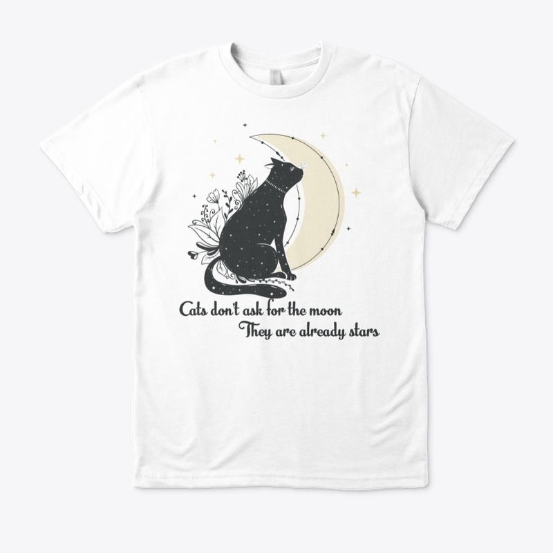 Cats don't ask for the moon
