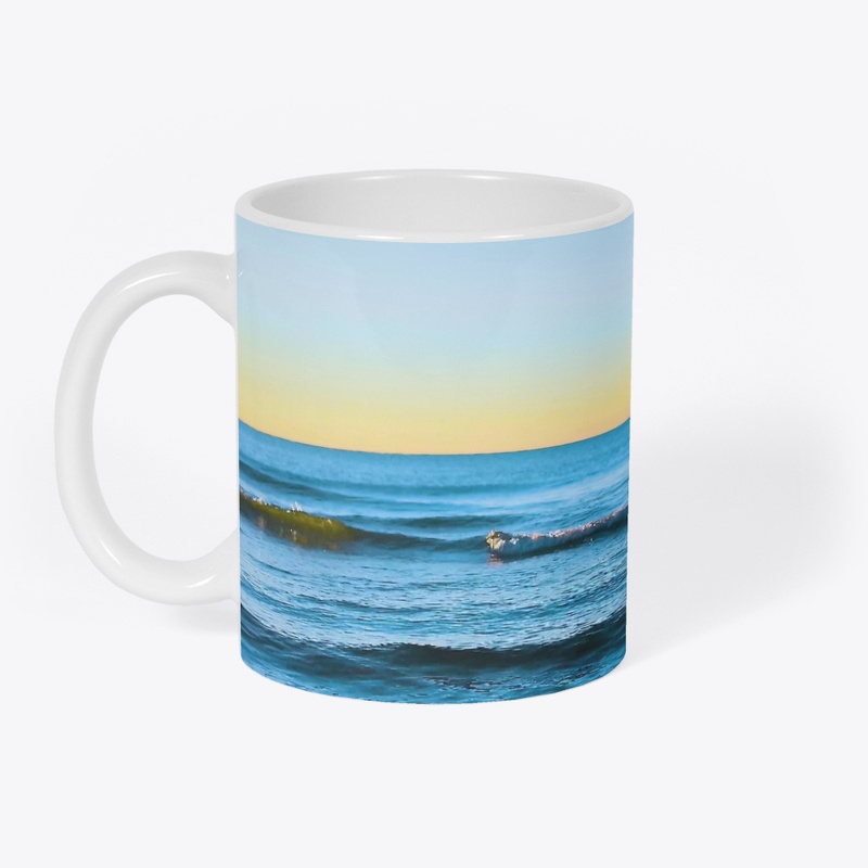 Waves on a Sunny Day-Mug