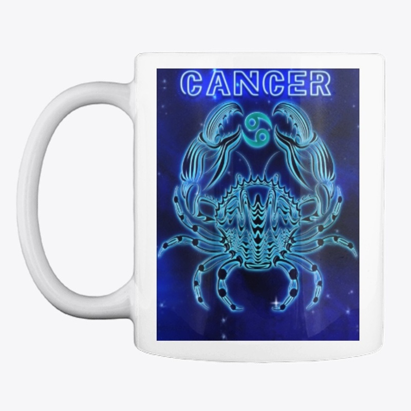 Cancer Zodiac Sign Mug.
