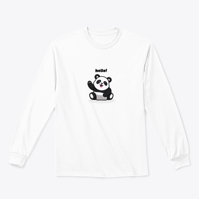 Adorable Panda Bliss Women's T-Shirt