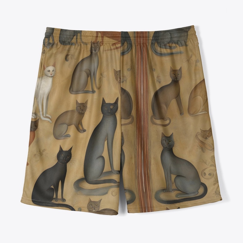 Medieval Cat Print