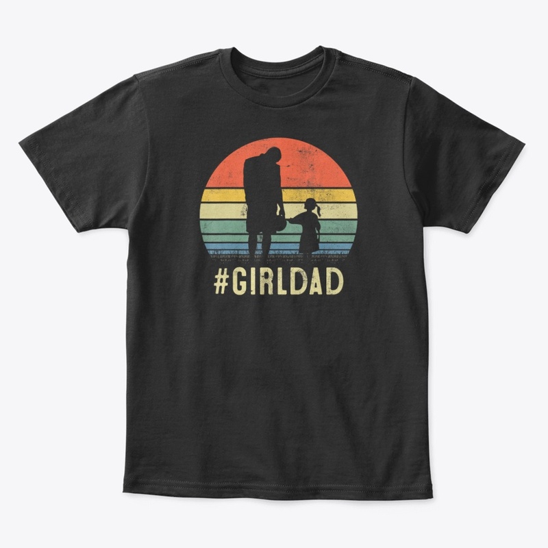 Vintage GirlDad Father And Daughter