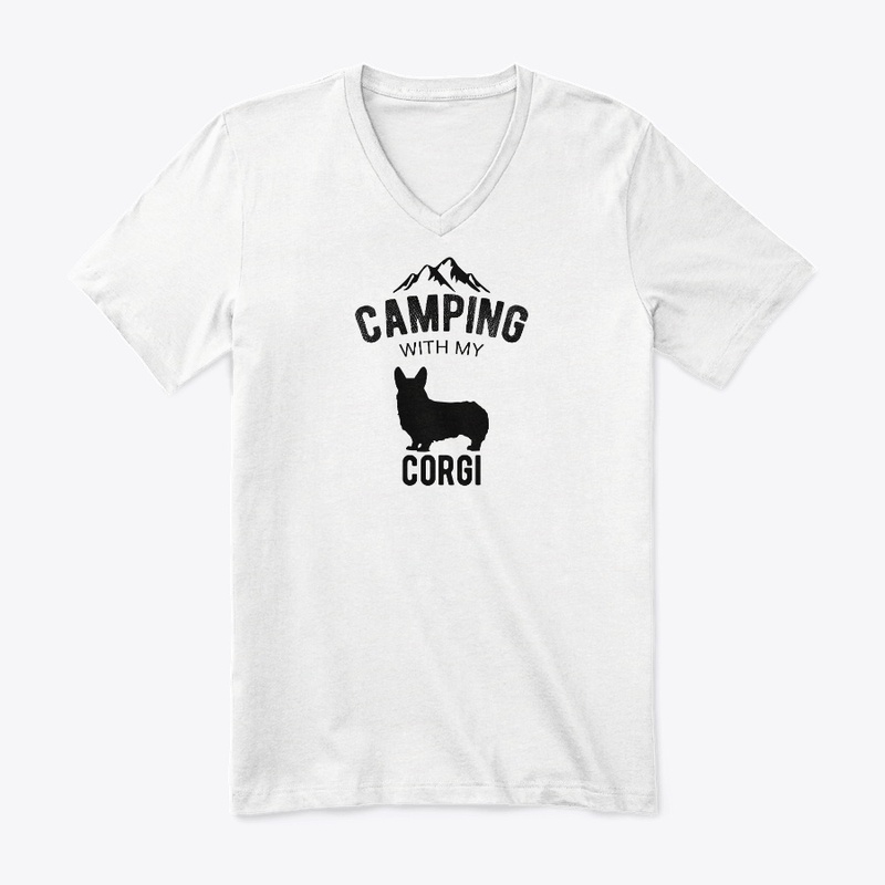 Camping With My Corgi Dog Lover Puppy