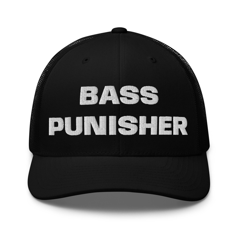 Bass Punisher Text Cap