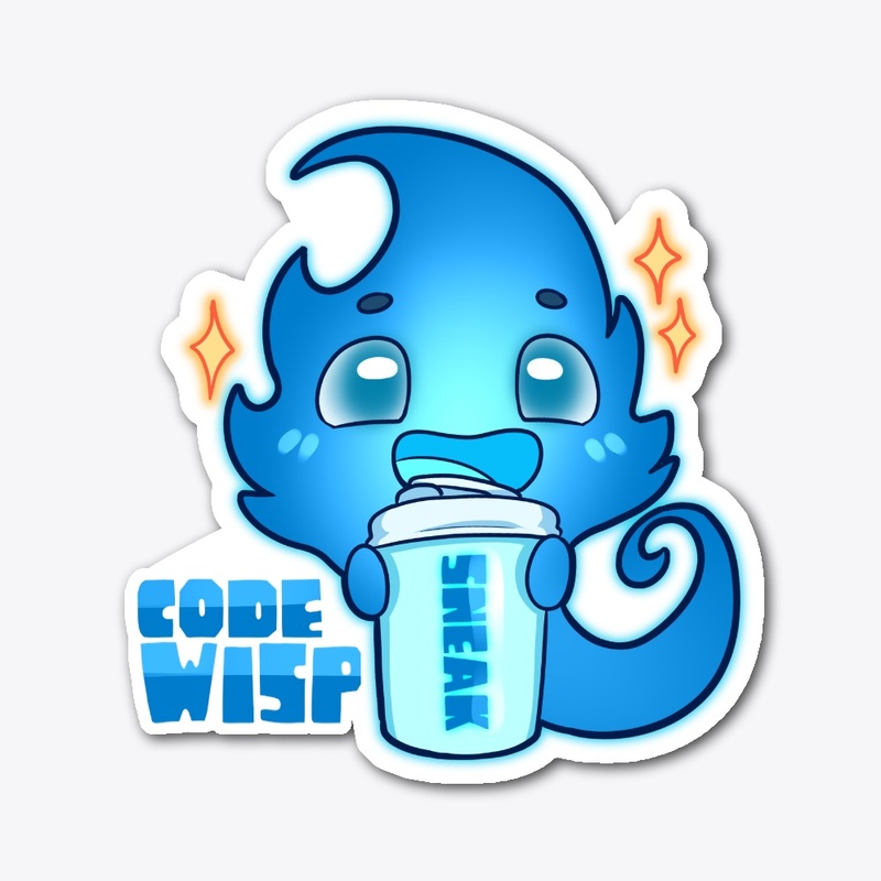 Wisp Sneak Sticker