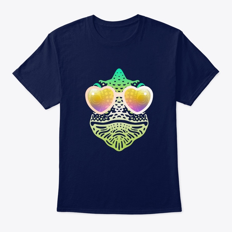 Cute Chameleon in Sunglasses (clr+sg05)