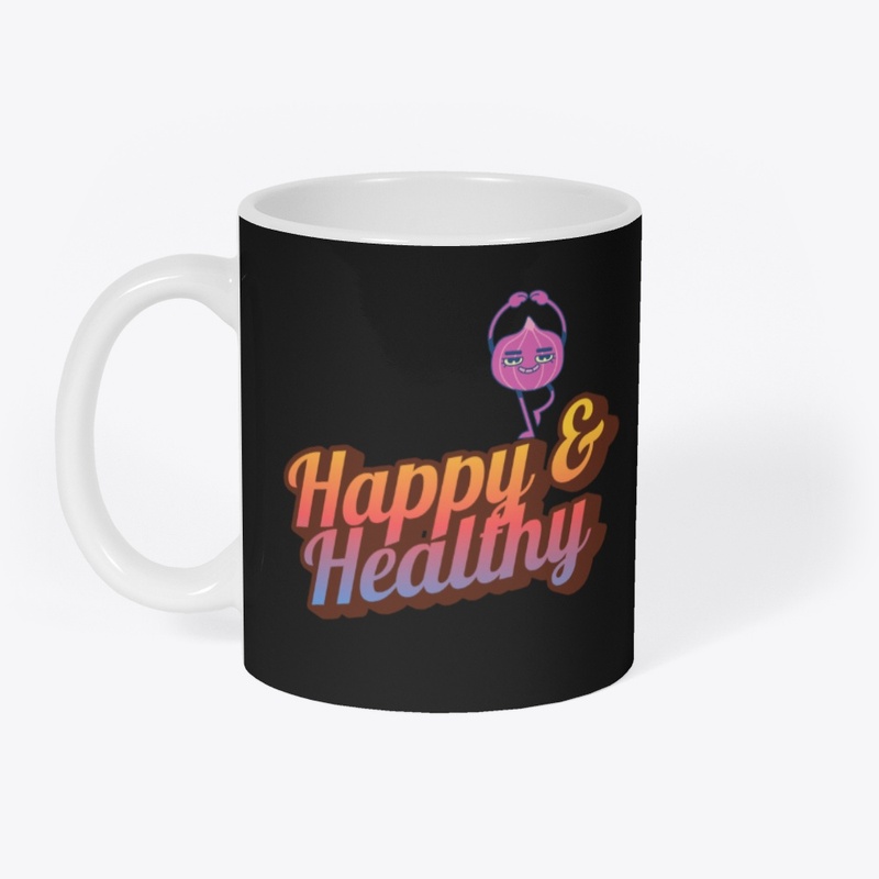 Healthy and Happy – Wellness Vibes Tee