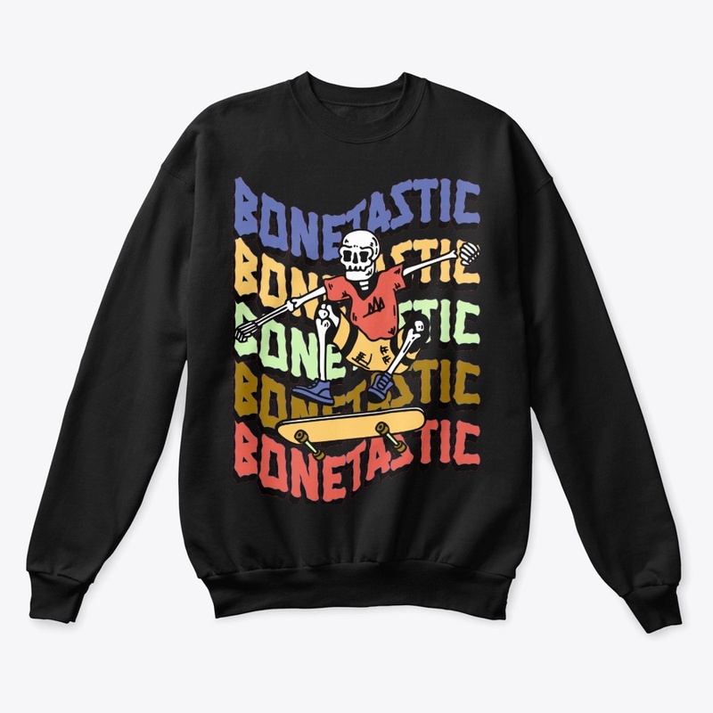 Skater skeleton ,fantastic, bontastic 