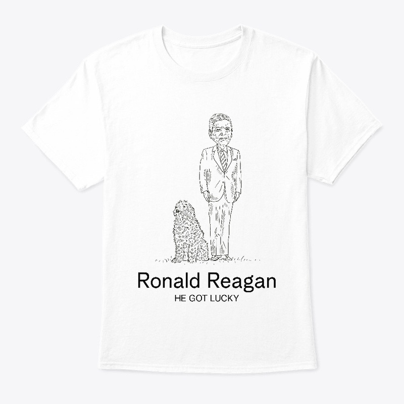 Ronald Reagan with Dog