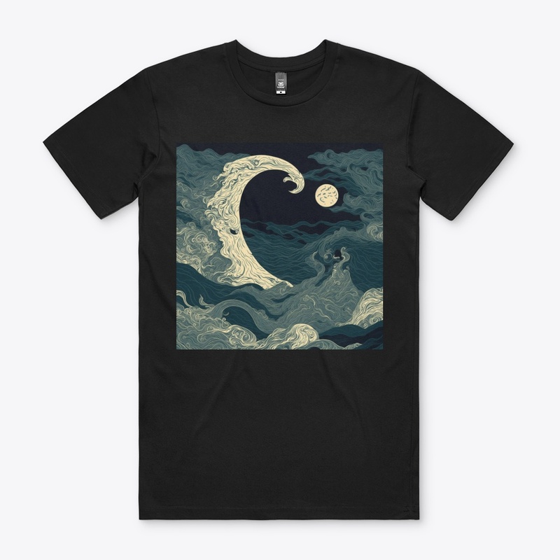 Nocturnal Waves: Moonlit Serenity! 🌊🌕