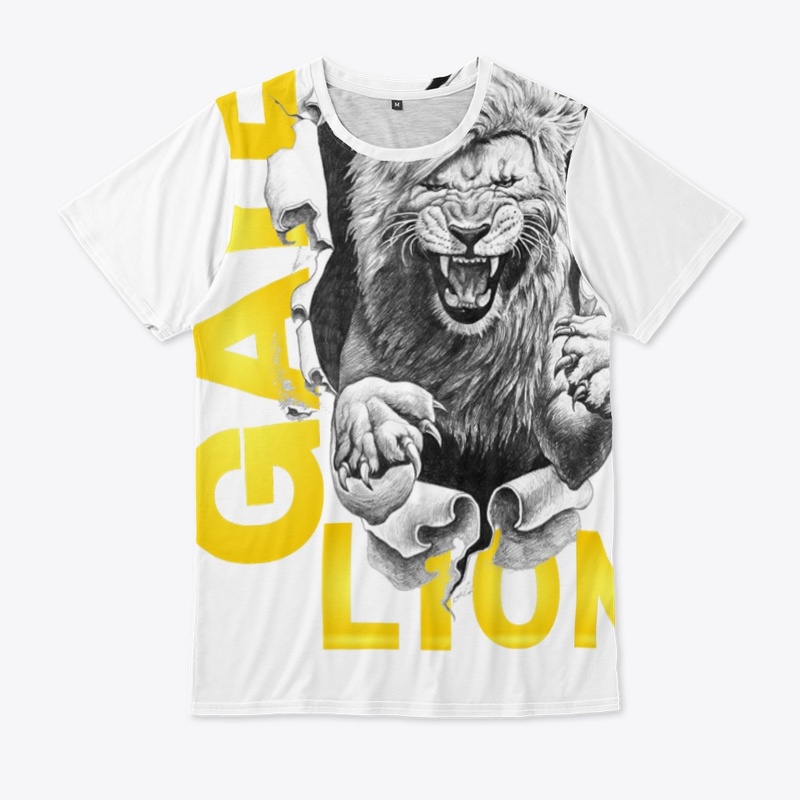 YELLOW GRADIENT LION