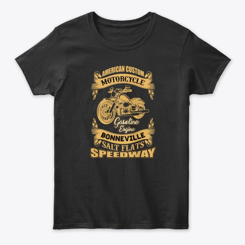 American Custom Motorcycle T Shirt 