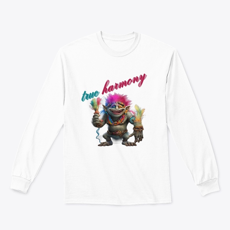 troll true harmony with many colorfull