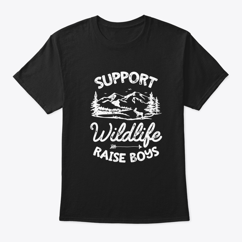 Support Wildlife Raise Boys T-shirt