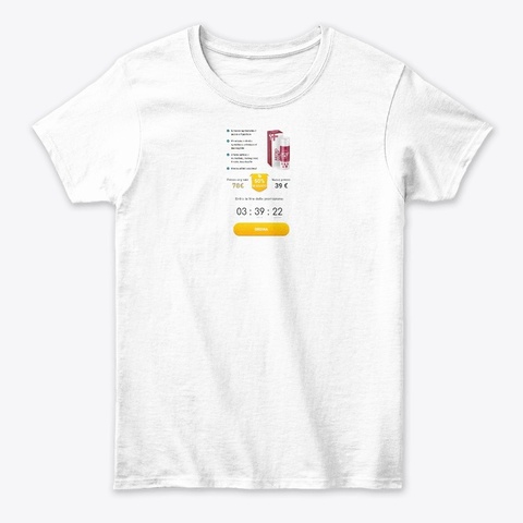Artrolux+ Cream White T-Shirt Front