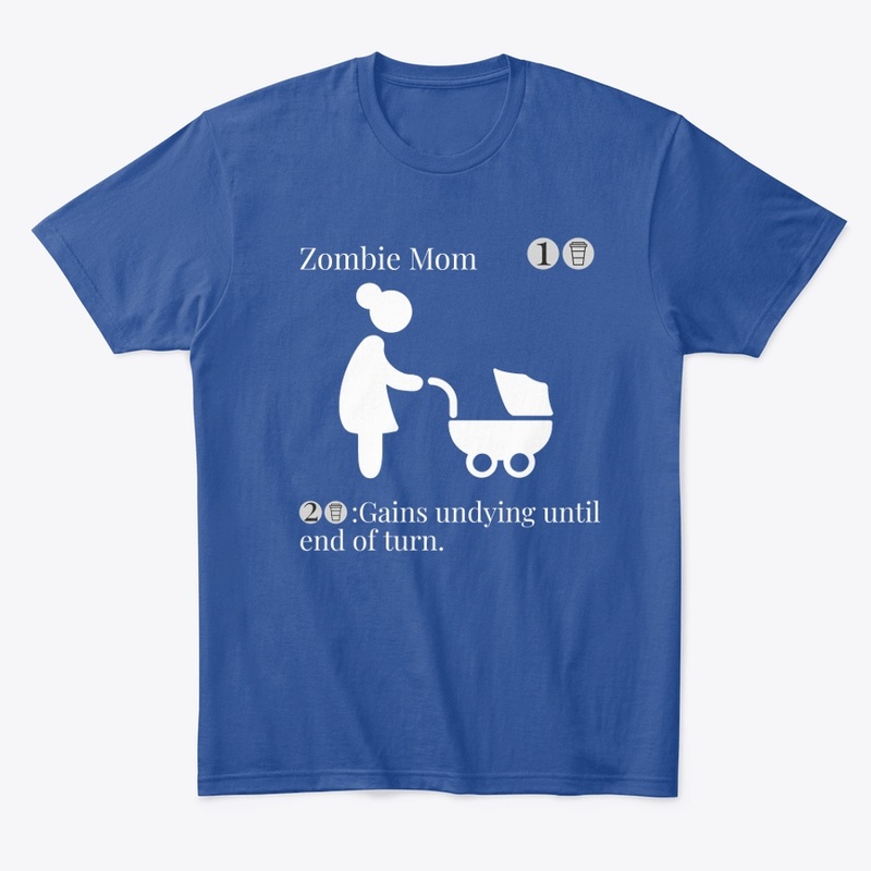Zombie Mom in white